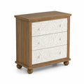Komoda drewniana z reliefem 70x40x80 cm